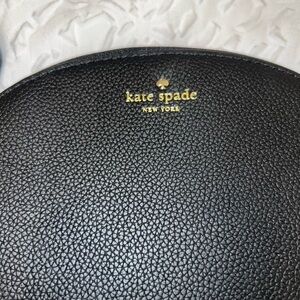 Kate spade black wristlet 7”x5”